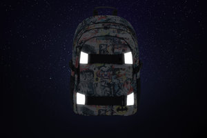 Iskolai hátizsák Core Metallic Bronze-11