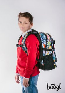 Iskolai hátizsák Core Metallic Bronze-13