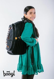 Iskolai hátizsák Core Metallic Bronze-28