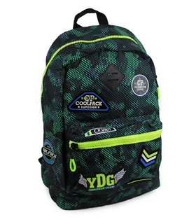 Školní batoh Cross badges boys black-1