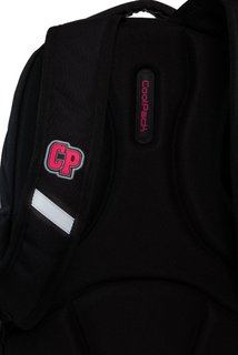 Iskolai hátizsák Dart Badges black-6