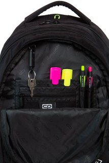 Iskolai hátizsák Dart Badges black-5