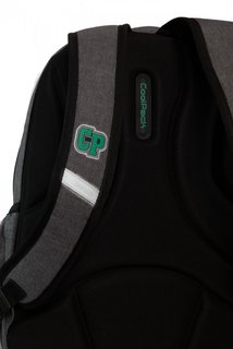 Iskolai hátizsák Dart Badges grey-5