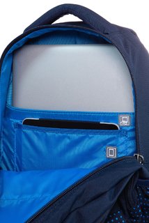 Hátizsák Dart II Dots kék sötétkék-4