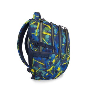 Iskolai hátizsák Factor Abstract yellow-2