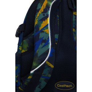 Iskolai hátizsák Factor Abstract yellow-6