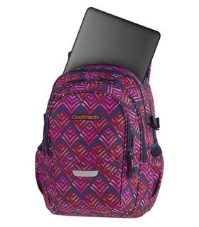 Iskolai hátizsák Factor Hawaii pink-2