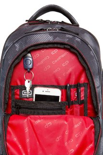 Hátizsák Factor misty red-6