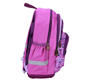 Gorjuss The Birthday iskolai hátizsák egyszínű aljjal-5