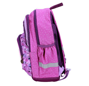 Gorjuss The Birthday iskolai hátizsák egyszínű aljjal-3