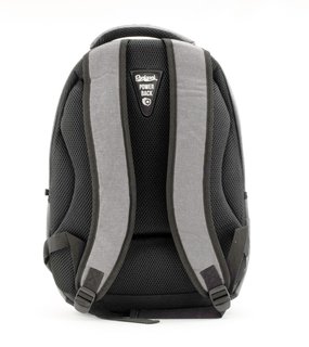 Iskolai hátizsák Grand világosszürke-3