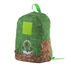 Iskolai hátizsák Minecraft egykamrás-7