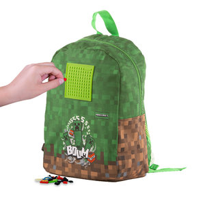 Iskolai hátizsák Minecraft egykamrás-17