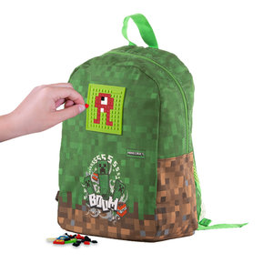 Iskolai hátizsák Minecraft egykamrás-18