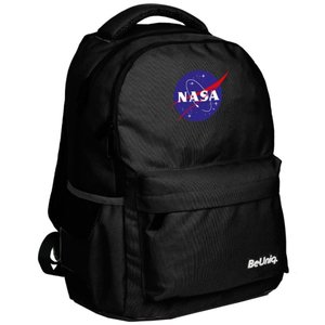 Iskolai hátizsák NASA, fekete-1