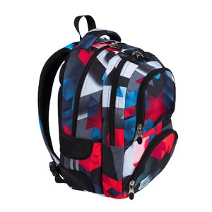 Iskolai hátizsák Red Blocks-2