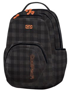 Iskolai hátizsák Smash Black & Orange-1