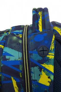 Iskolai hátizsák Spiner Abstract yellow-6