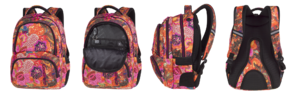 Iskolai hátizsák Spiner Flower explosion-5