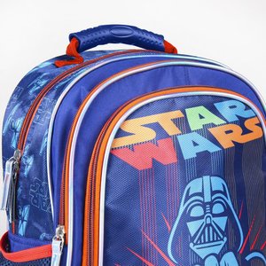 Iskolai hátizsák Star wars kék, premium-4