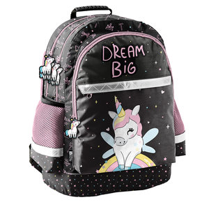 Iskolai hátizsák Unicorn Dream Big-1