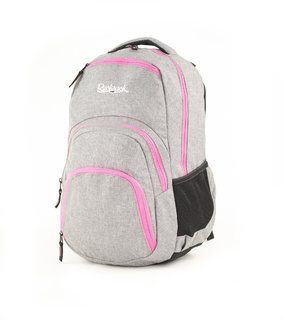 Hátizsák Wonder Grey Pink color zipper-1