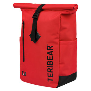TERIBEAR piros roll-top hátizsák-1