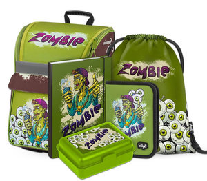 SET 5 Zombie: aktatáska, tolltartó, hátsó táska, doboz, mappák-1