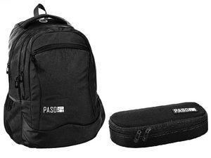 Iskolai szett Classic black, tolltartóval-1