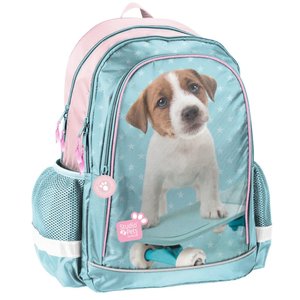 Iskolai szett Dog, kék-rózsaszín-2