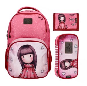 Školní set Gorjuss Little love, s peněženkou-1