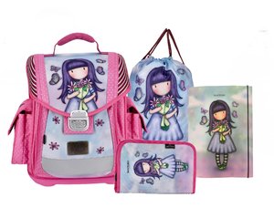 Školní set Gorjuss Send me flowers, s aktovkou-1