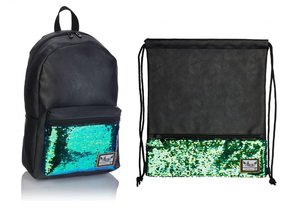 Készlet Green sequins-5