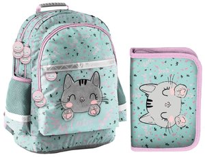 Iskolás szett Cica Cutie, hátizsákkal-1