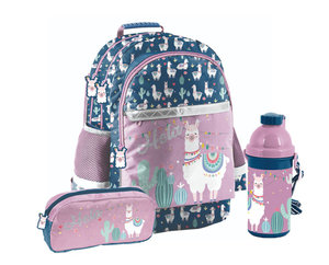 Készlet Láma, iskolatáskával-1