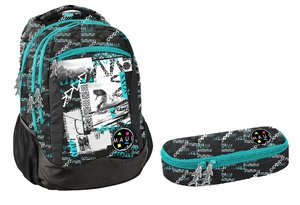 Iskolai szett Maui and sons, fekete-zöld-1