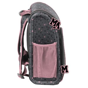 Iskolai szett Minnie Mouse szürke-rózsaszín, 3 darabos, iskolatáskával-3