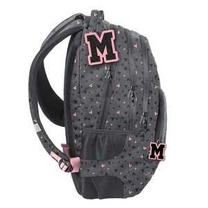 Iskolai szett Minnie Mouse szürke-rózsaszín, 3 darabos, hátizsákkal-3