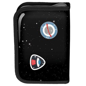 Iskolai szett NASA, fekete, szétnyitható tolltartóval-5