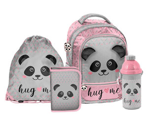 Készlet Panda, iskolatáskával-1