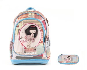 Készlet Patchwork, iskolatáskával-1