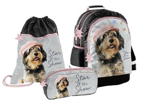 Iskolai szett Rachael Hale, fekete, 3 darabos-1