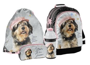 Iskolai szett Rachael Hale, fekete, 4 darabos-1