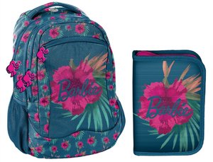 Iskolai szett Rózsaszín virágok-1