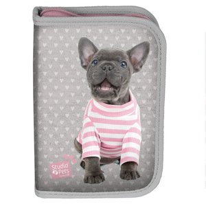 Iskolai szett Kutyus, rózsaszín, 5 darabos-3