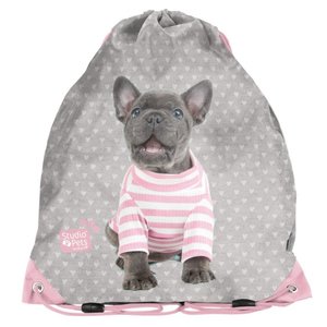 Iskolai szett Kutyus, rózsaszín, 5 darabos-4