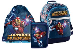 Iskolai szett The armored avenger, 3 darabos-1