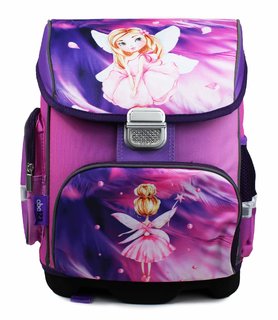 Iskolai szett Fairy (hátizsák, tolltartó, táska + üveg)-2