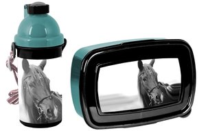 Iskolai szett Ló, fekete-kék-1