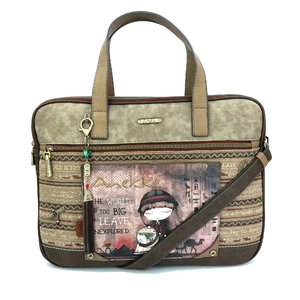 Laptop táska két cipzárra, Explorer-8